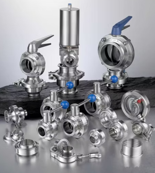 SS dairy valves